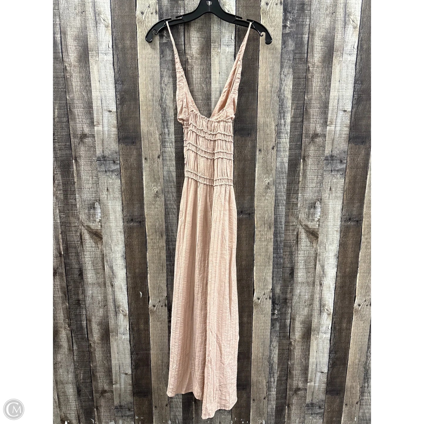 Dress Casual Maxi By Zara In Brown, Size: S