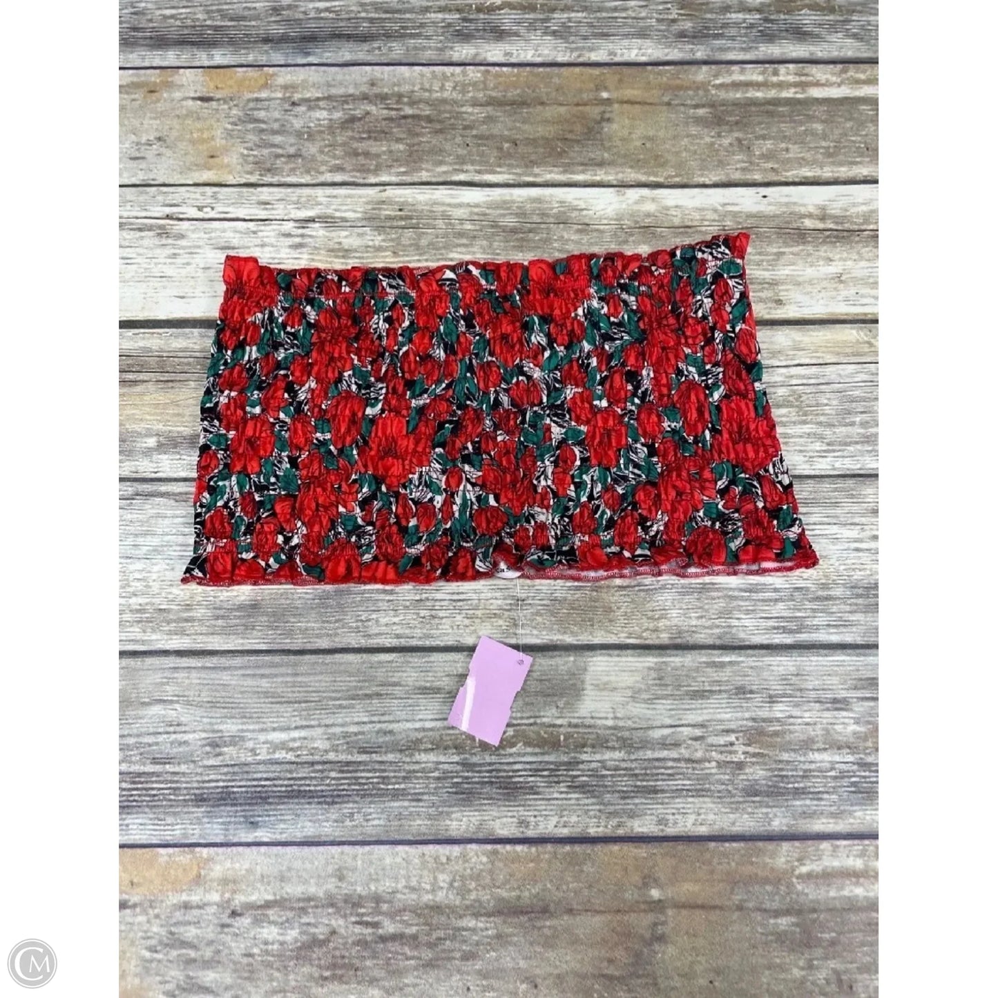 Skirt Set 2pc By Angashion In Floral Print, Size: Xl