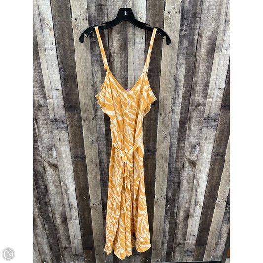 Dress Casual Maxi By Jessica Simpson In Orange, Size: L