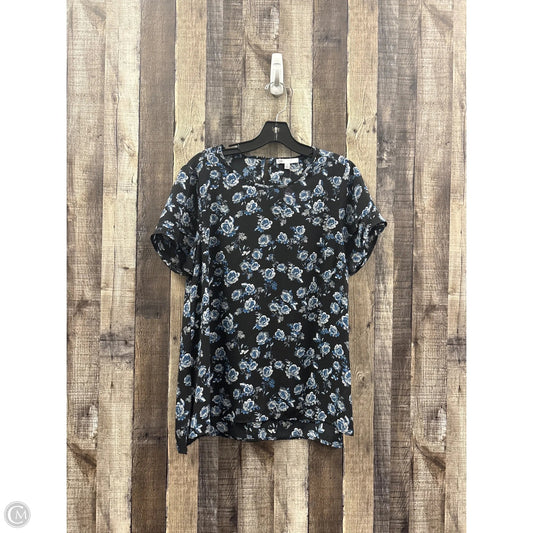 Top Short Sleeve By Dr2 In Black, Size: M