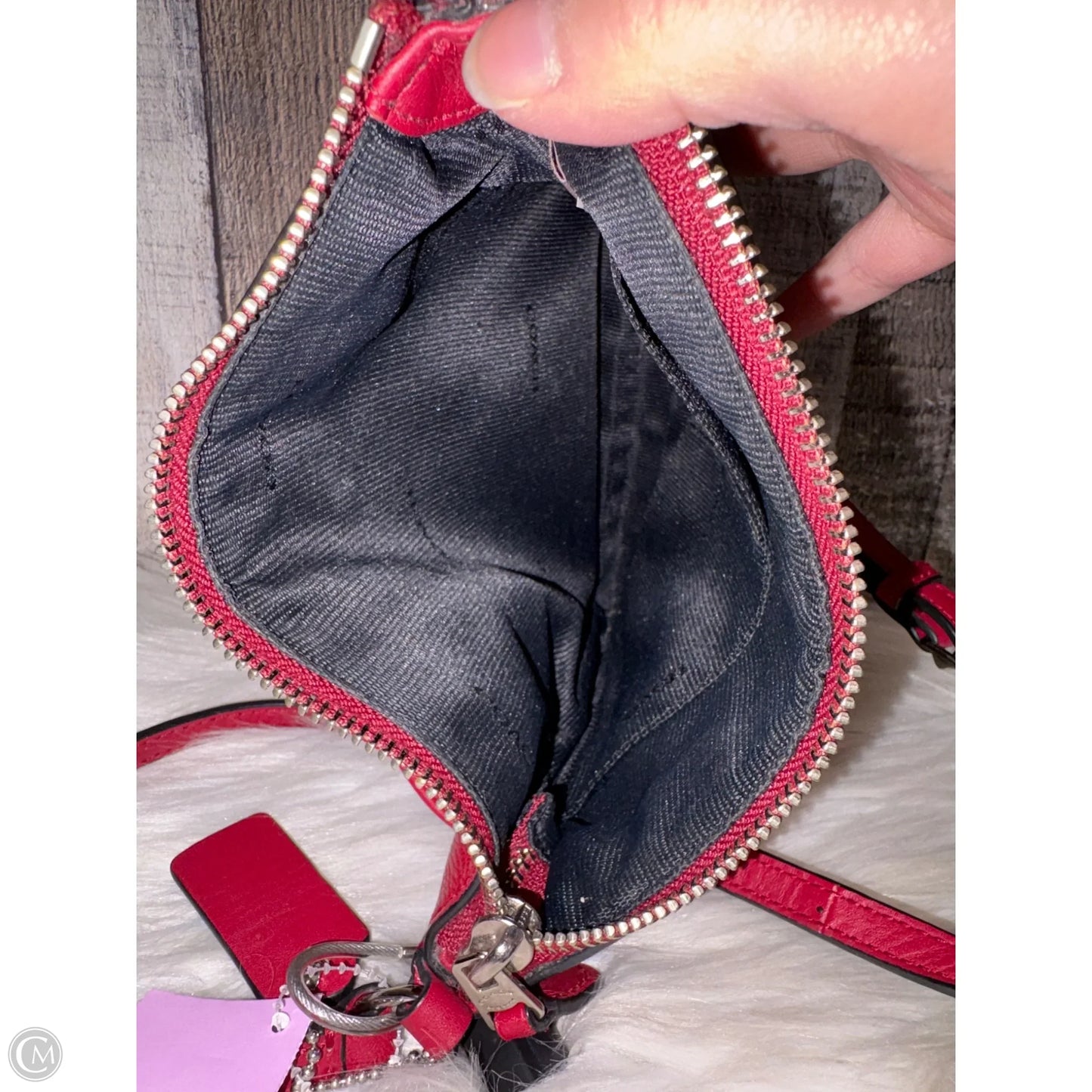 Crossbody Designer By Coach, Size: Small