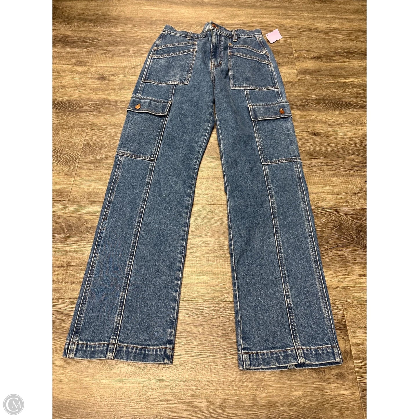 Jeans Straight By Madewell In Blue, Size: 2