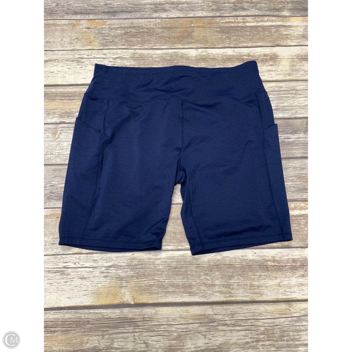 Athletic Shorts By Cme In Blue, Size: 3x