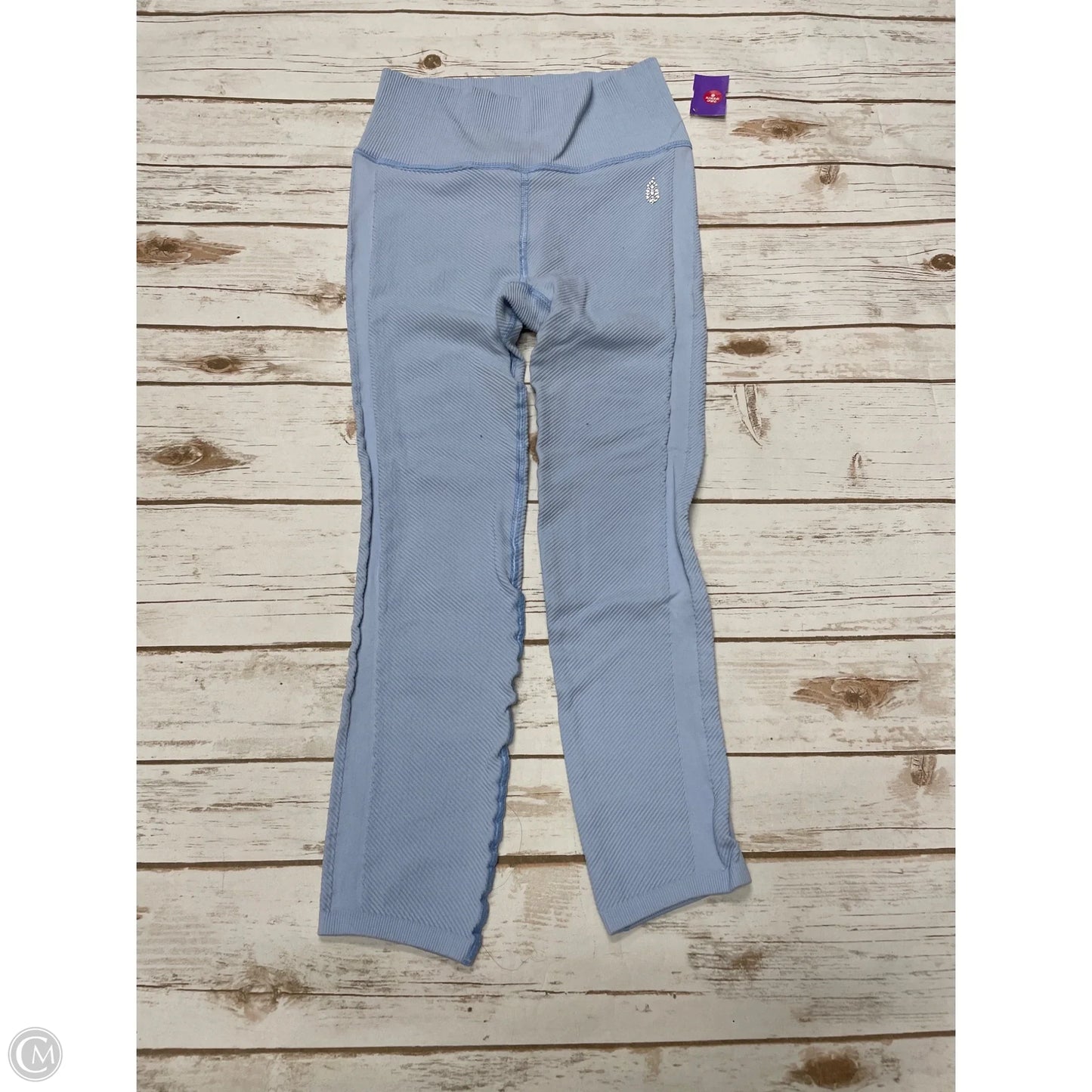 Athletic Leggings By Free People In Blue, Size: S