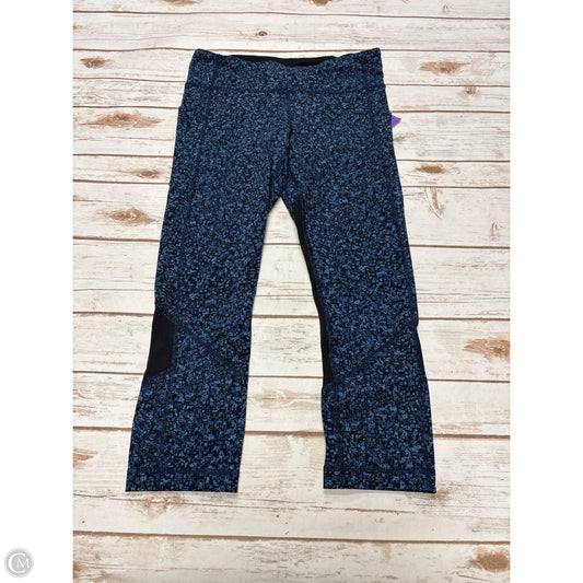 Athletic Leggings By Lululemon In Blue, Size: 6