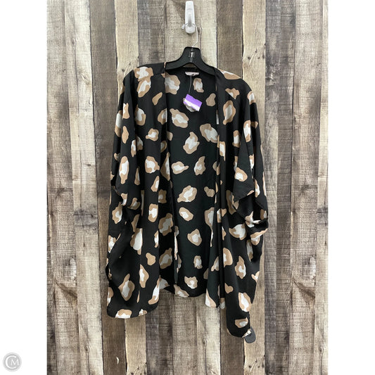 Kimono By Chicsoul In Animal Print, Size: 2x