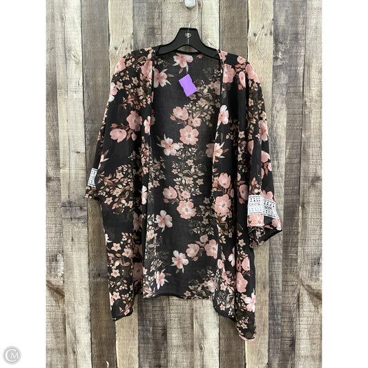 Kimono By Shein In Floral Print, Size: 3x