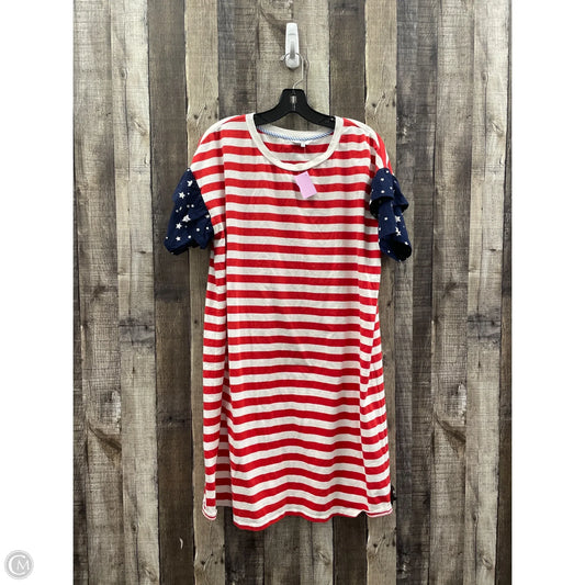 Dress Casual Maxi By New York And Co In Red, Size: Xl