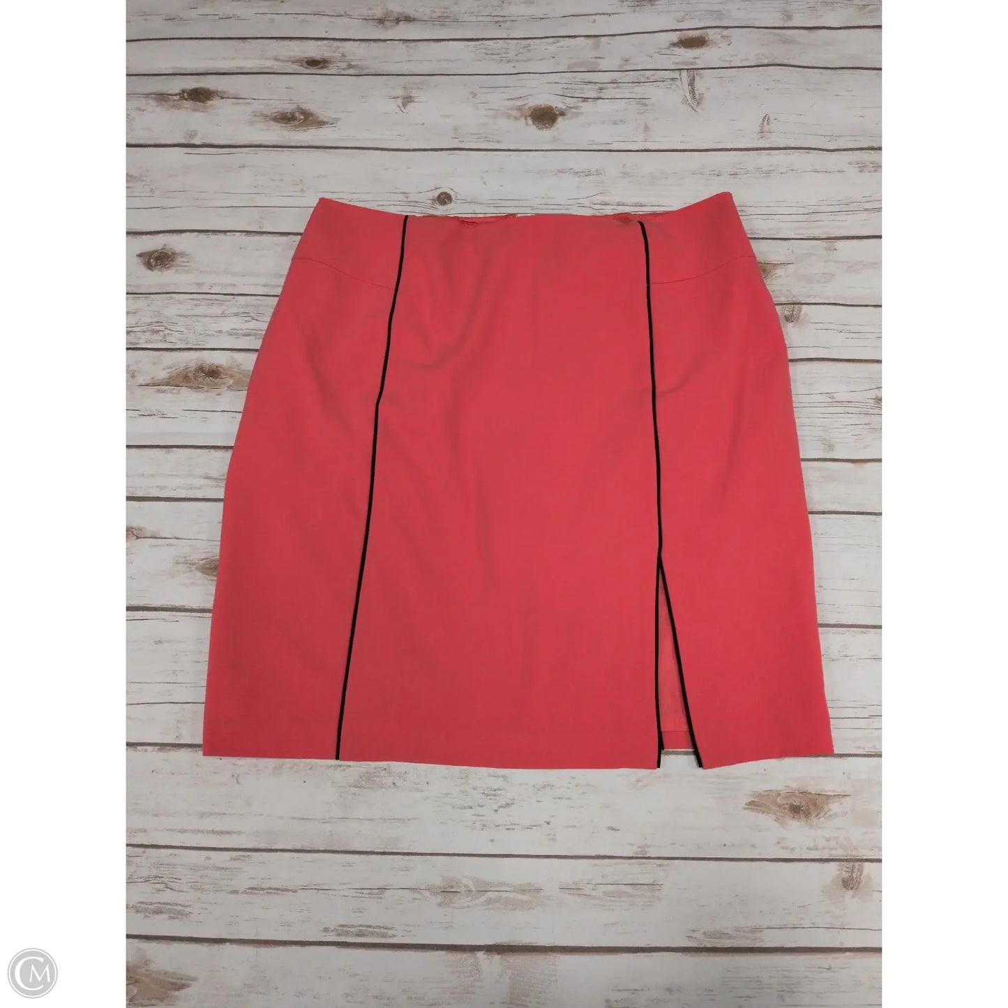 Skirt Midi By New York And Co In Red, Size: 18