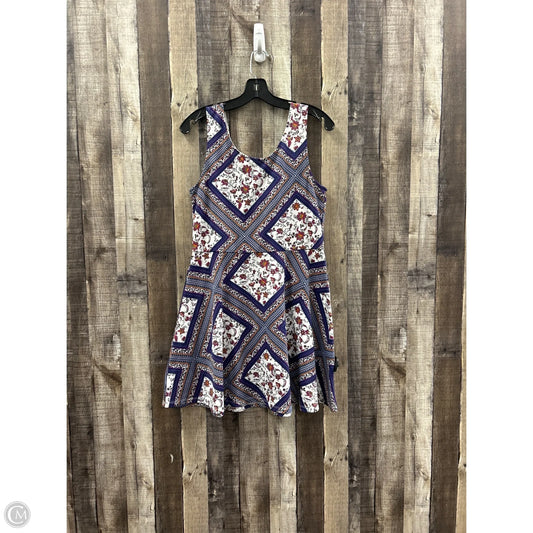 Dress Casual Midi By Divided In Multi-colored, Size: 14