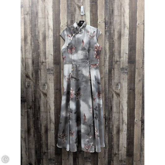 Dress Casual Maxi By Cme In Grey, Size: 2x