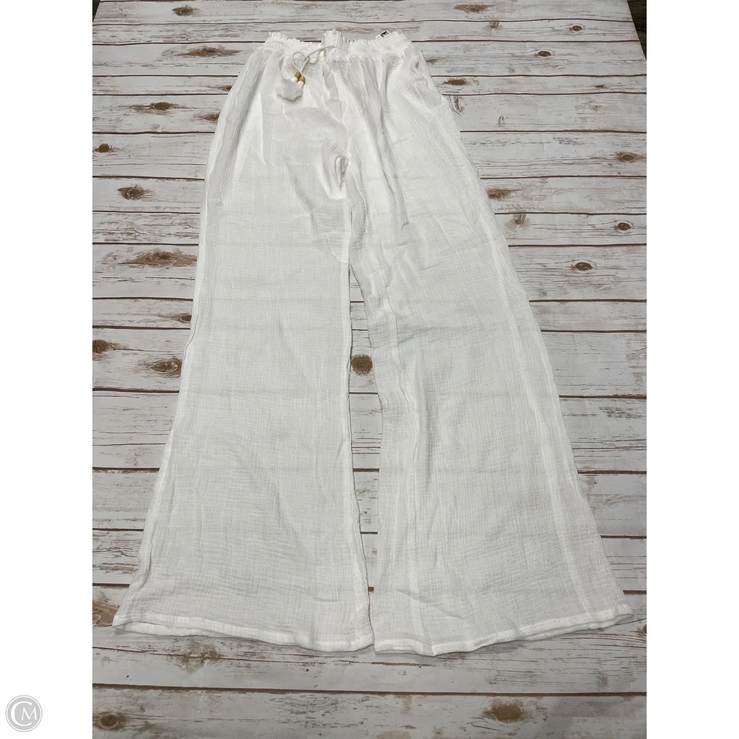 Swimwear Cover-up By Cme In White, Size: M