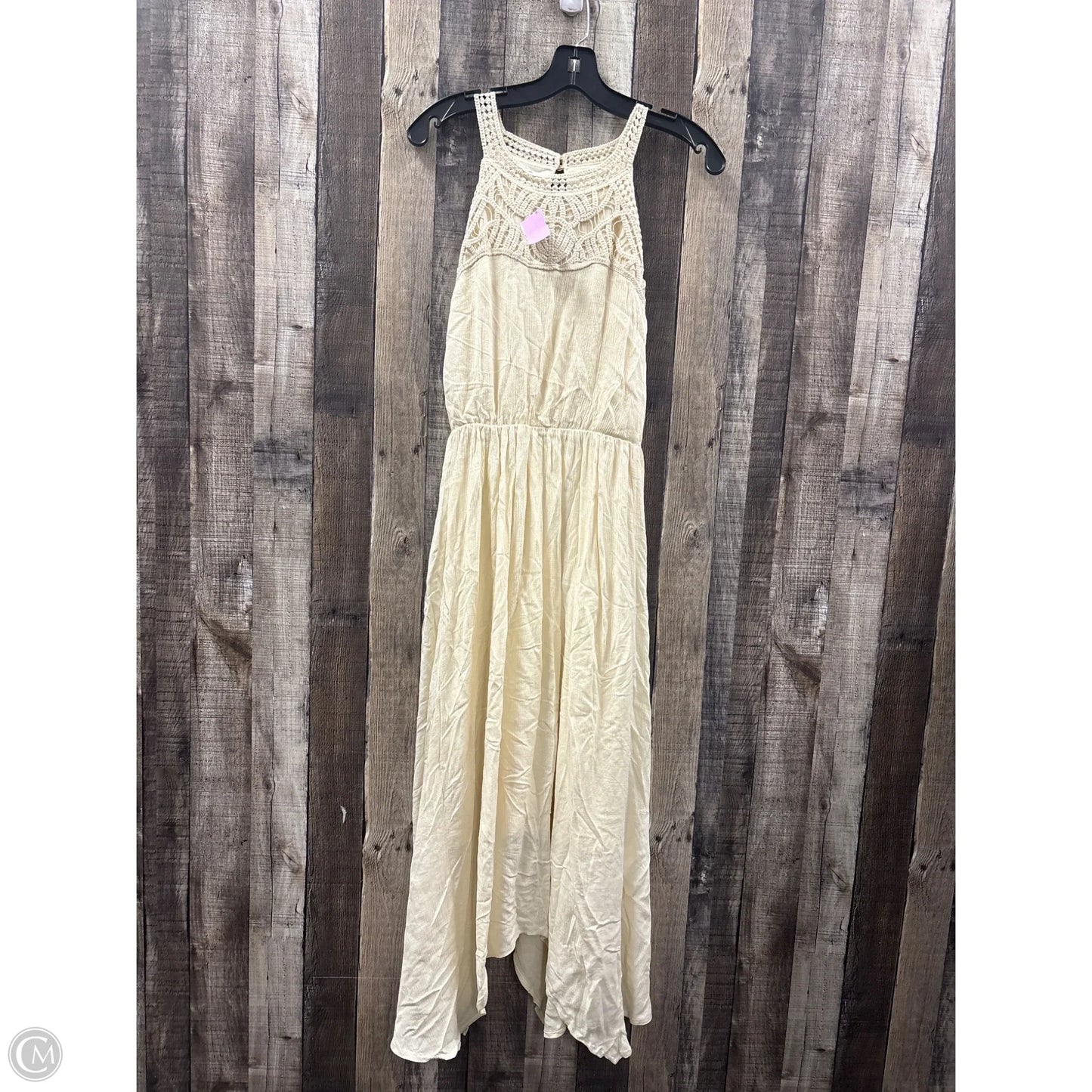 Dress Casual Maxi By Maurices In Cream, Size: S