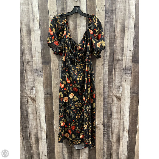 Dress Casual Maxi By Cider In Black, Size: 1x