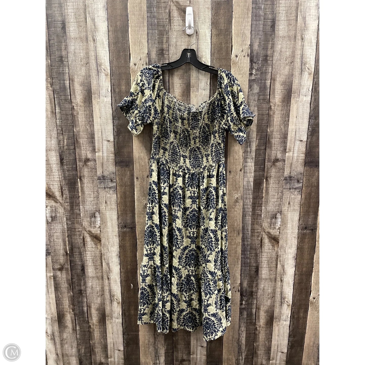 Dress Casual Maxi By Shein In Blue, Size: Xl
