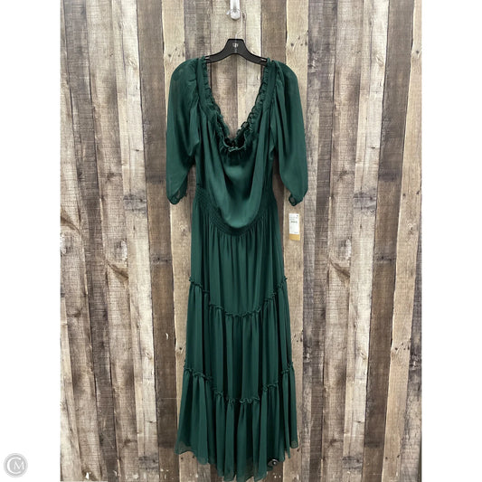 Dress Casual Maxi By Halo In Green, Size: Xl