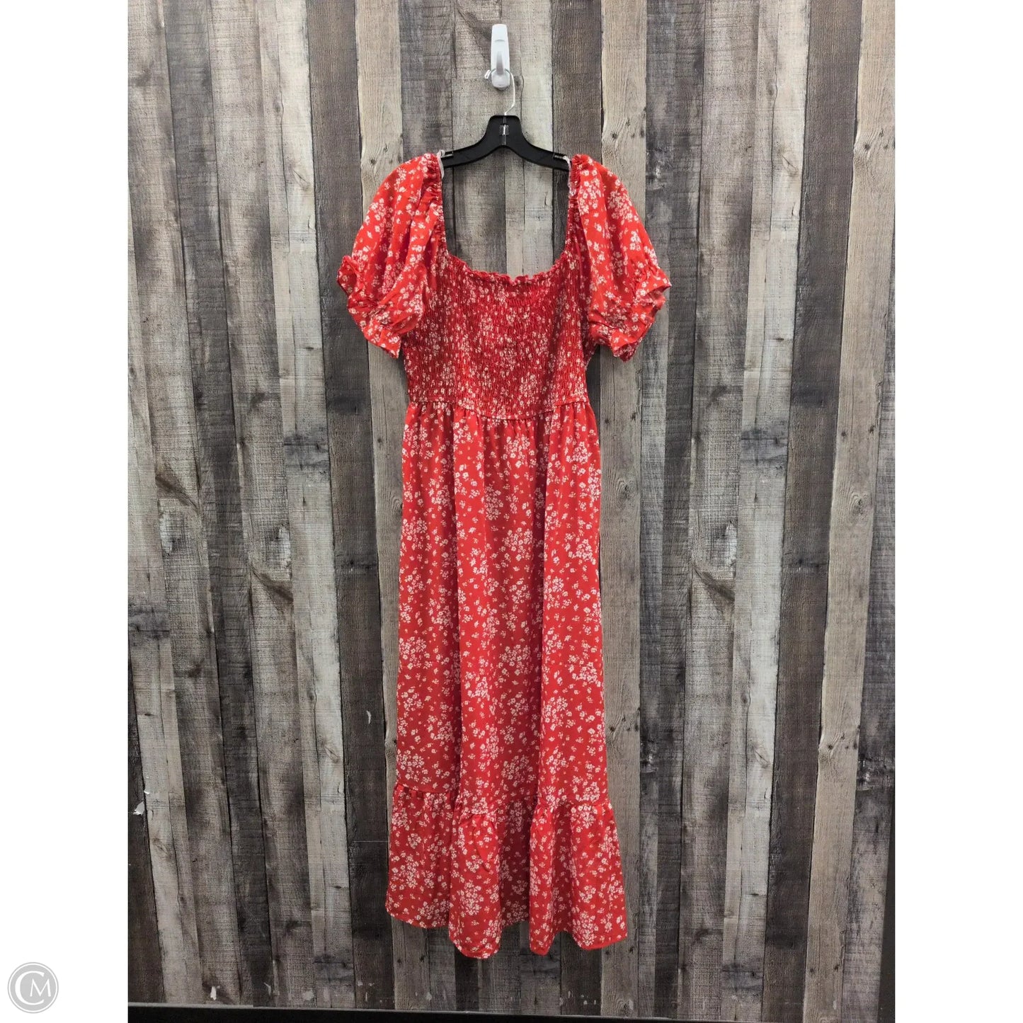 Dress Casual Maxi By Inspired Hearts In Red, Size: 2x