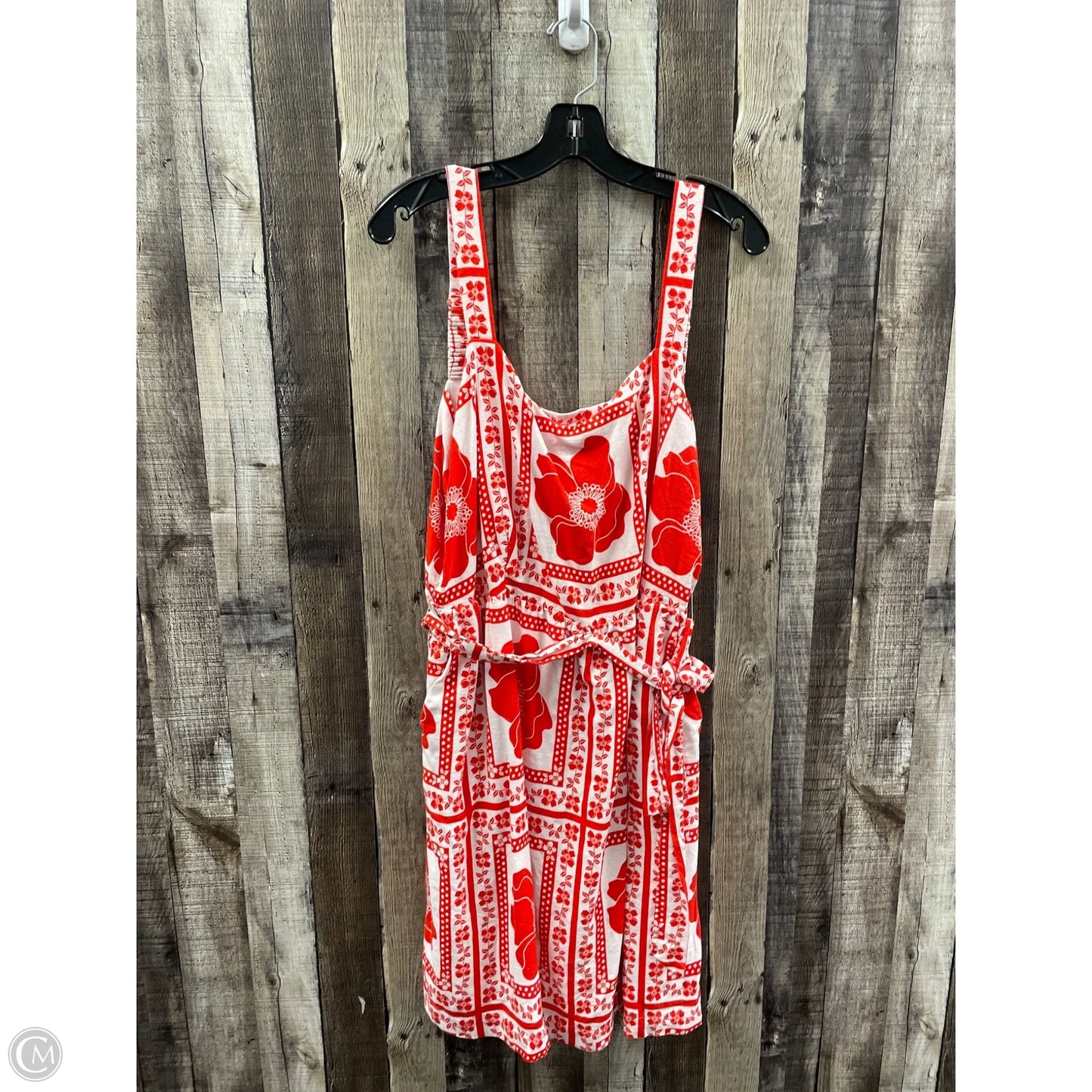 Dress Casual Midi By Draper James In Red, Size: Xxl