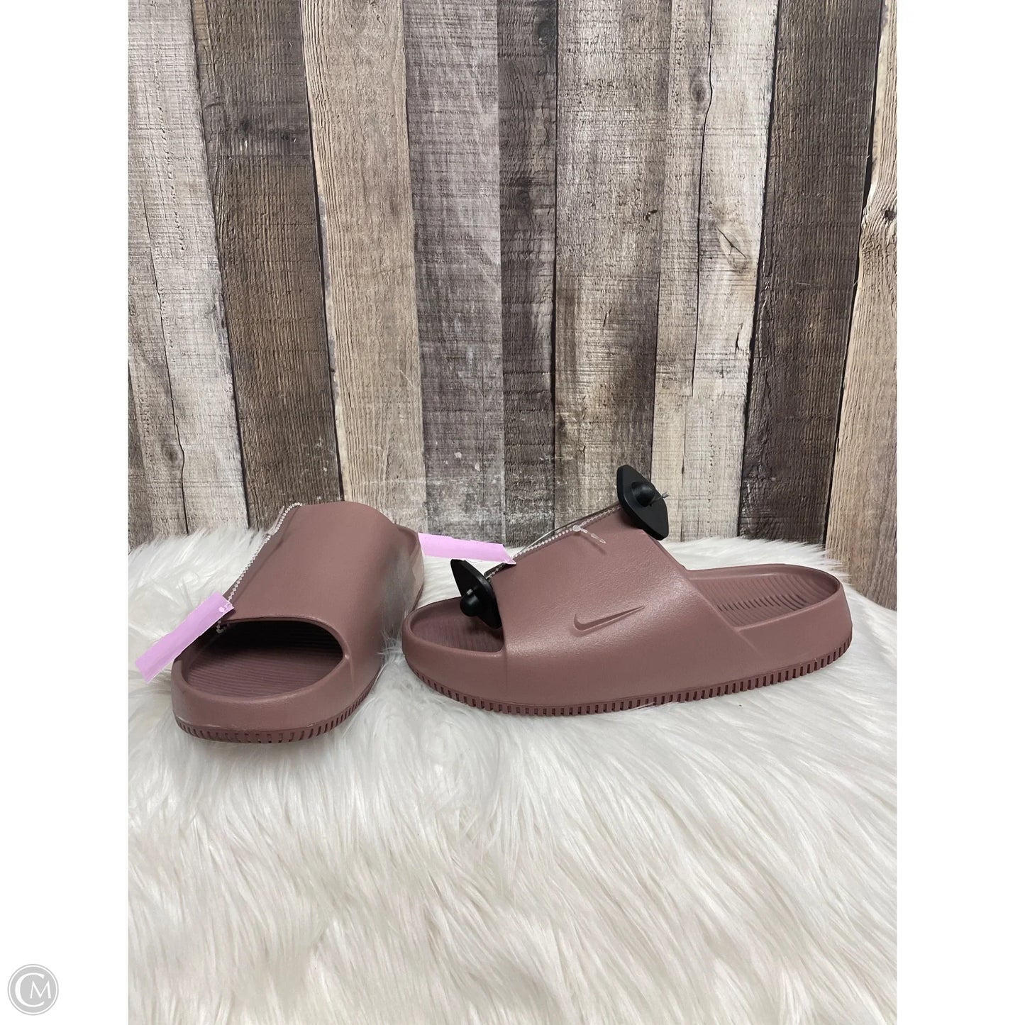 Sandals Flats By Nike In Pink, Size: 10