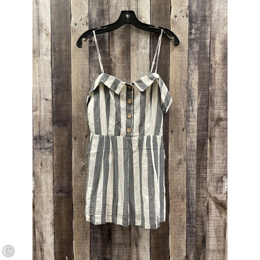 Romper By Altard State In Striped Pattern, Size: M
