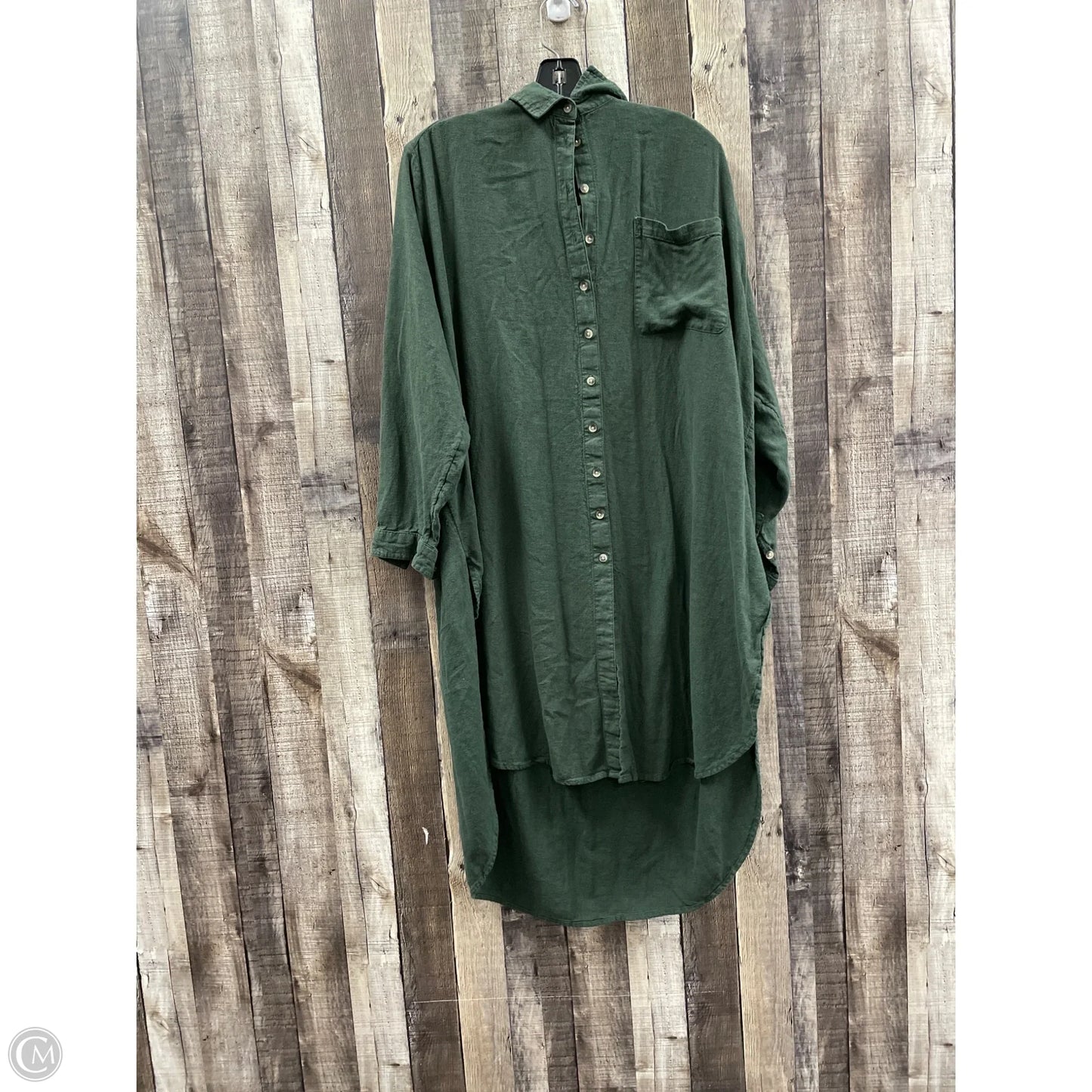Dress Casual Midi By Dip In Green, Size: 1x