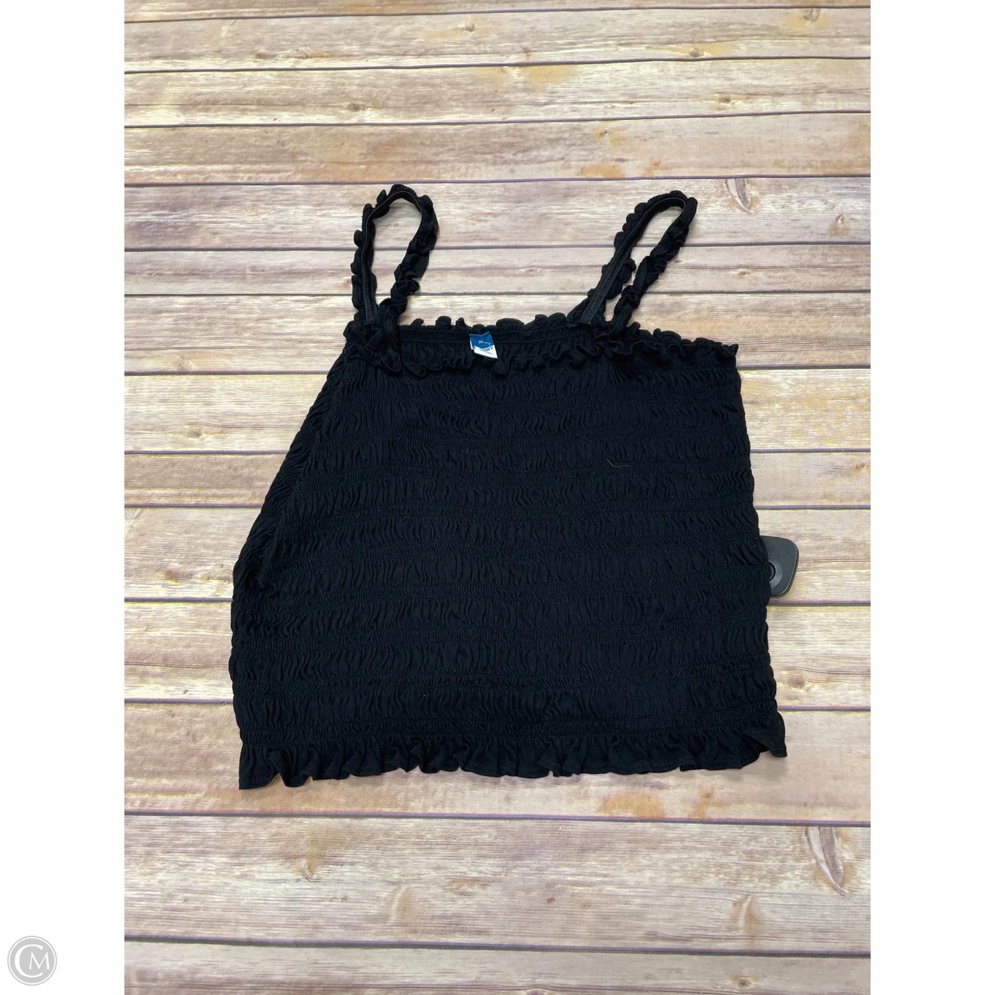 Top Sleeveless By Old Navy In Black, Size: Xl