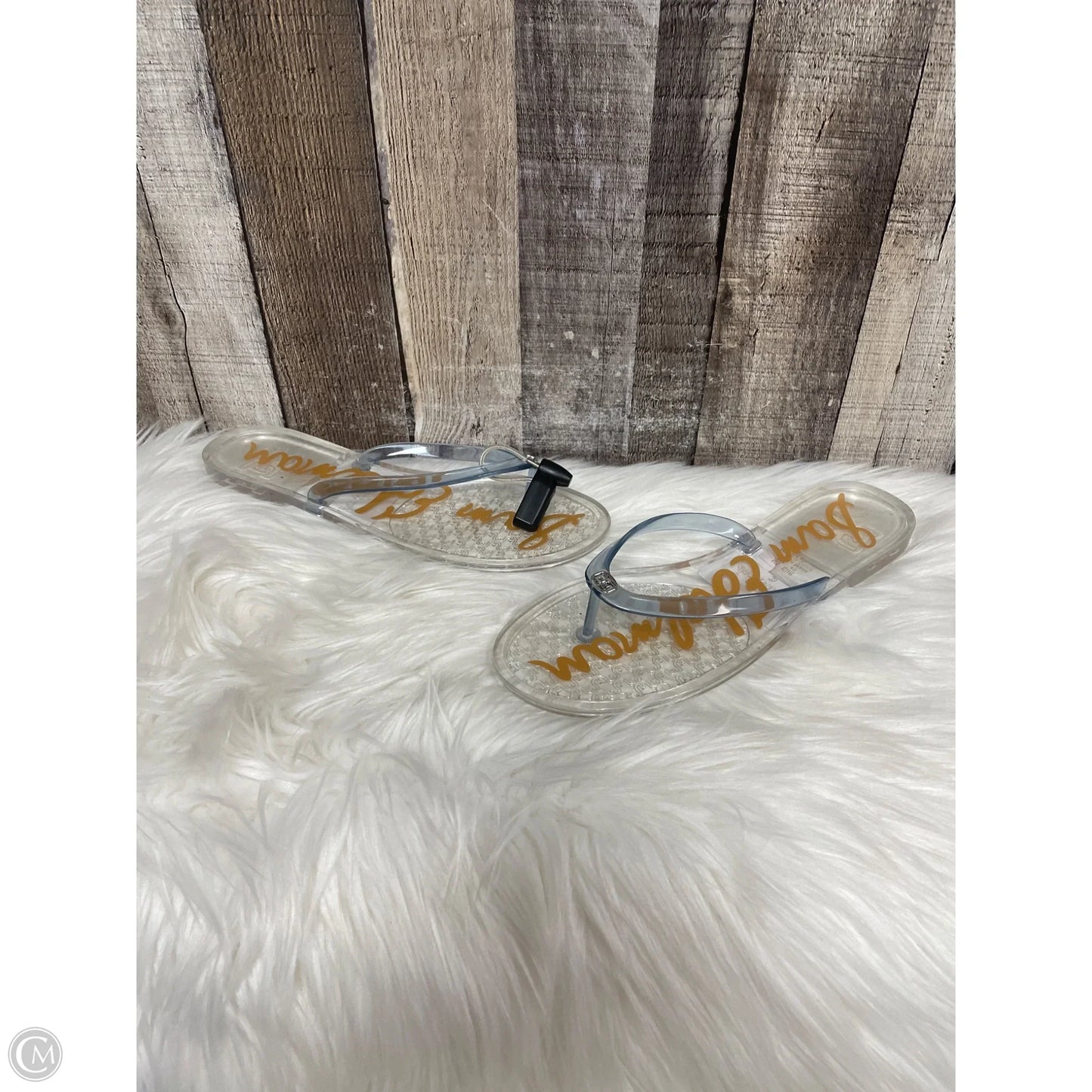 Sandals Flats By Sam Edelman In Clear, Size: 9