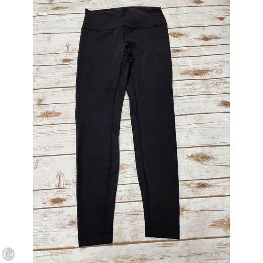 Athletic Leggings By Lululemon In Black, Size: 10