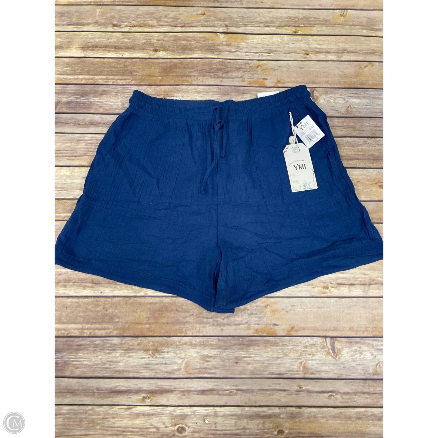 Shorts By Ymi In Blue, Size: Xl