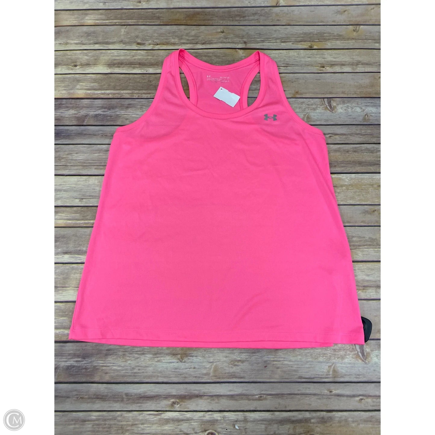 Athletic Tank Top By Under Armour In Pink, Size: Xl