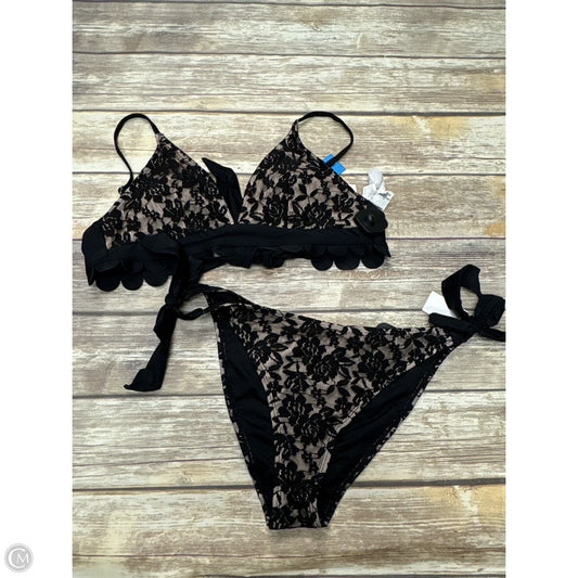 Swimsuit 2pc By Cupshe In Black, Size: L