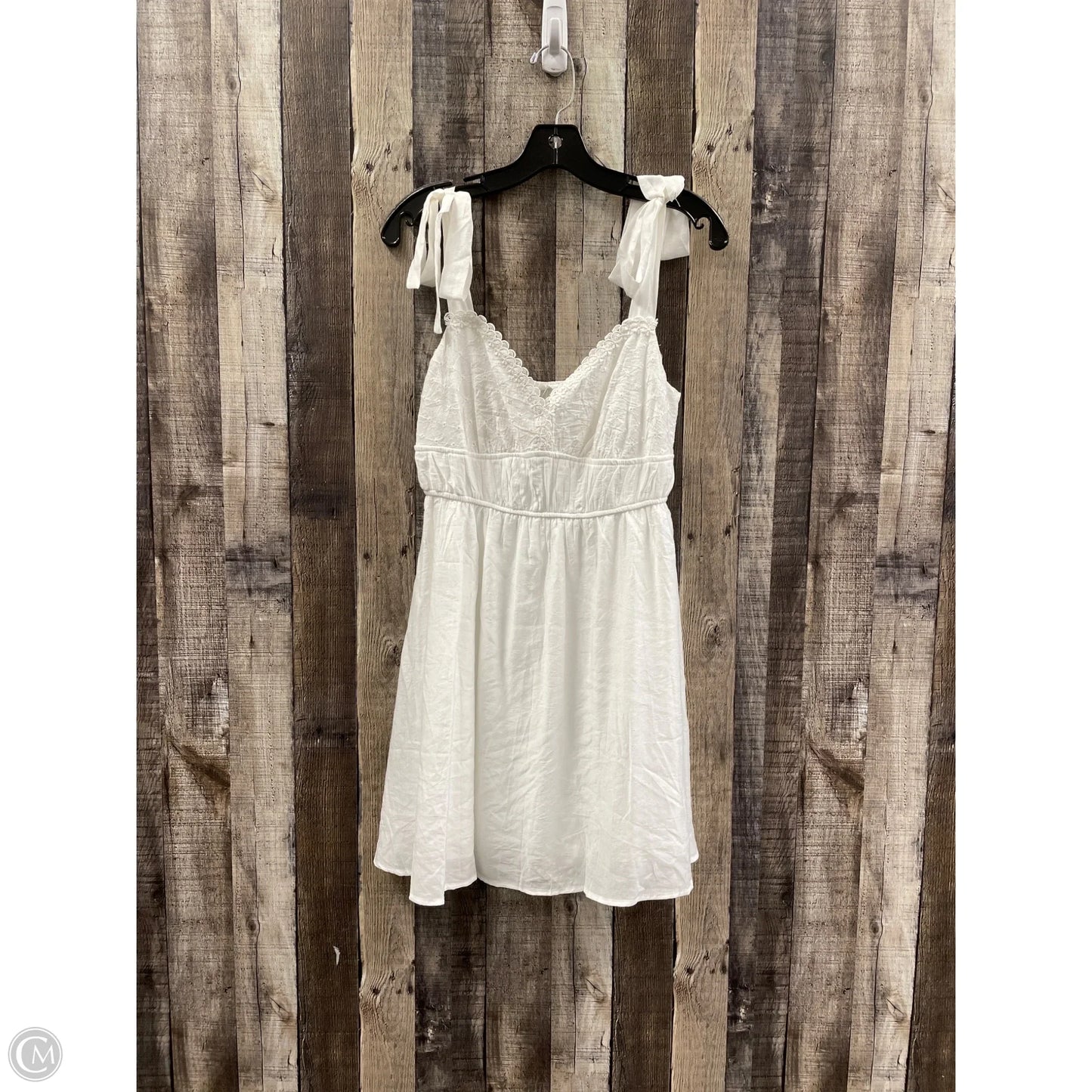 Dress Casual Short By Blu Pepper In White, Size: M