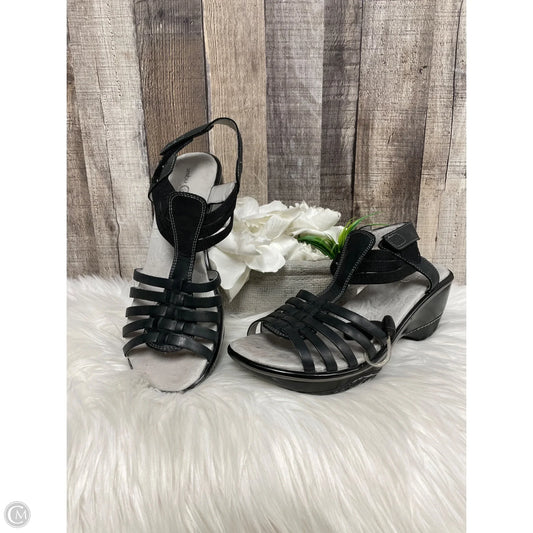 Sandals Heels Block By Jambu In Black, Size: 9