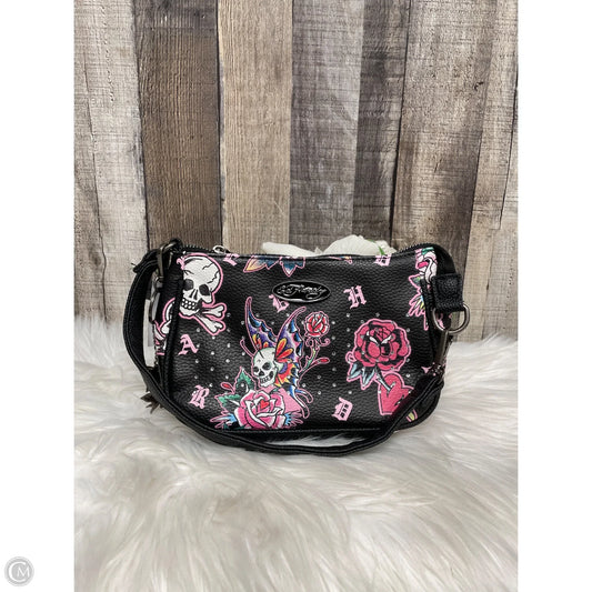 Handbag By Ed Hardy, Size: Small
