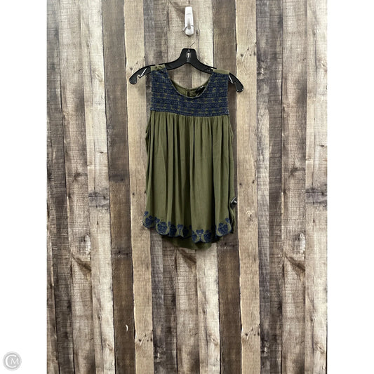 Tank Top By Ana In Green, Size: M