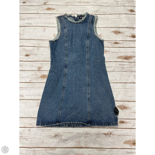 Dress Casual Short By Steve Madden In Blue Denim, Size: M