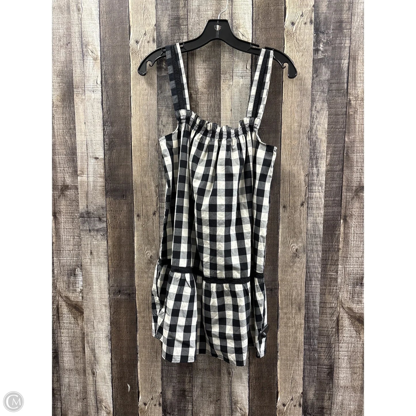Dress Casual Short By Cmc In Checkered Pattern, Size: S