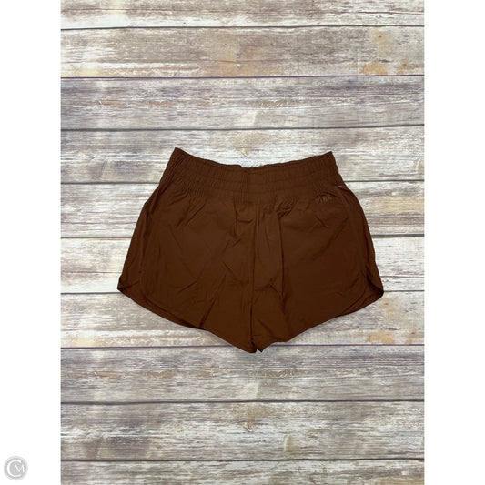 Athletic Shorts By Pink In Brown, Size: M