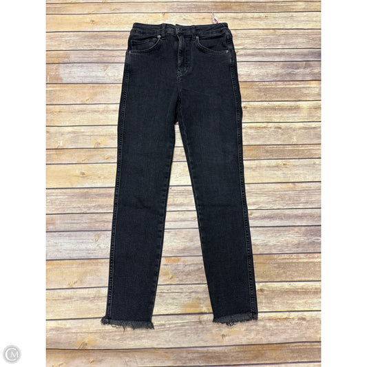 Jeans Skinny By We The Free In Black Denim, Size: 6