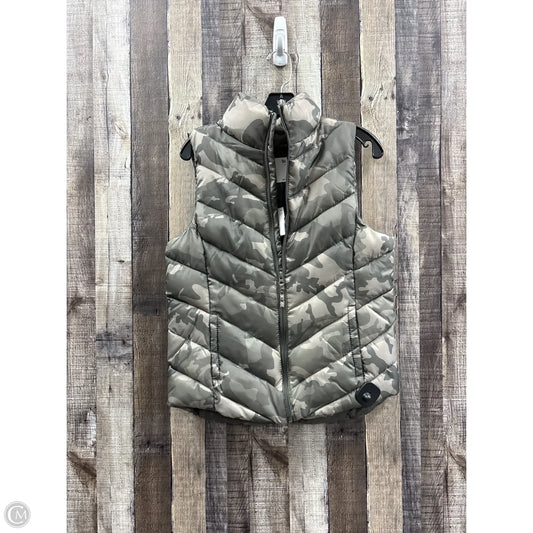 Vest Puffer & Quilted By So In Camouflage Print, Size: L