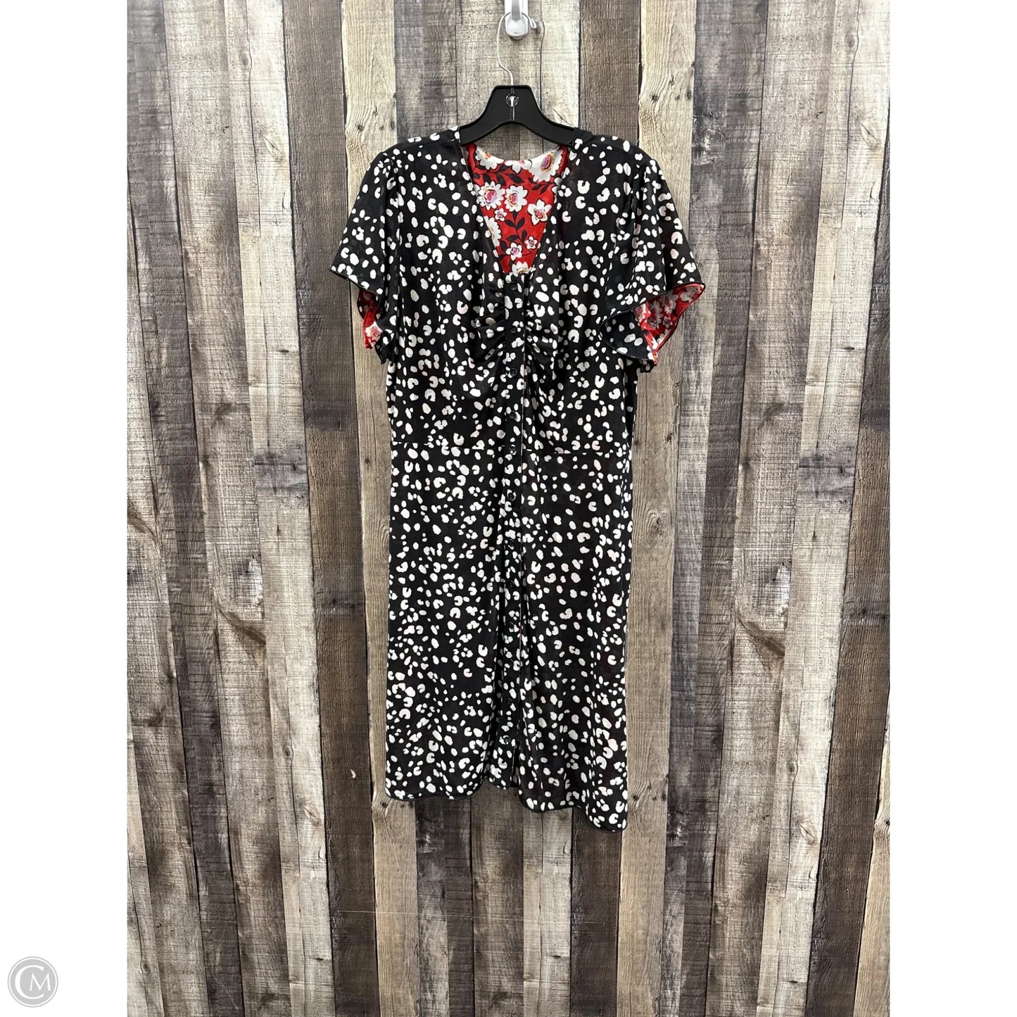 Dress Casual Midi By Cabi In Animal Print, Size: L