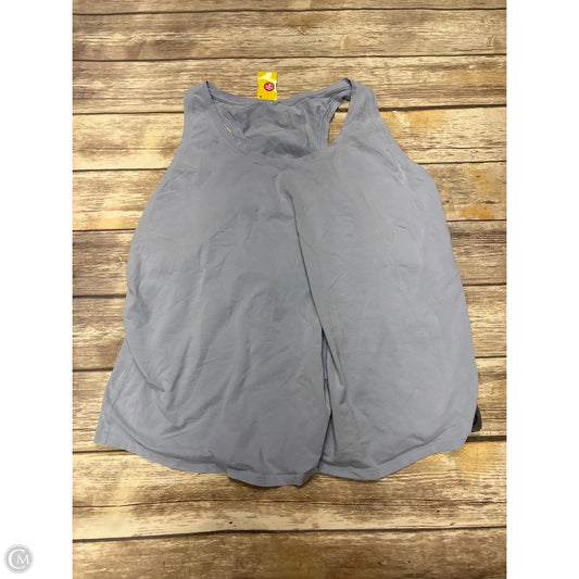 Athletic Tank Top By Lululemon In Blue, Size: Xl