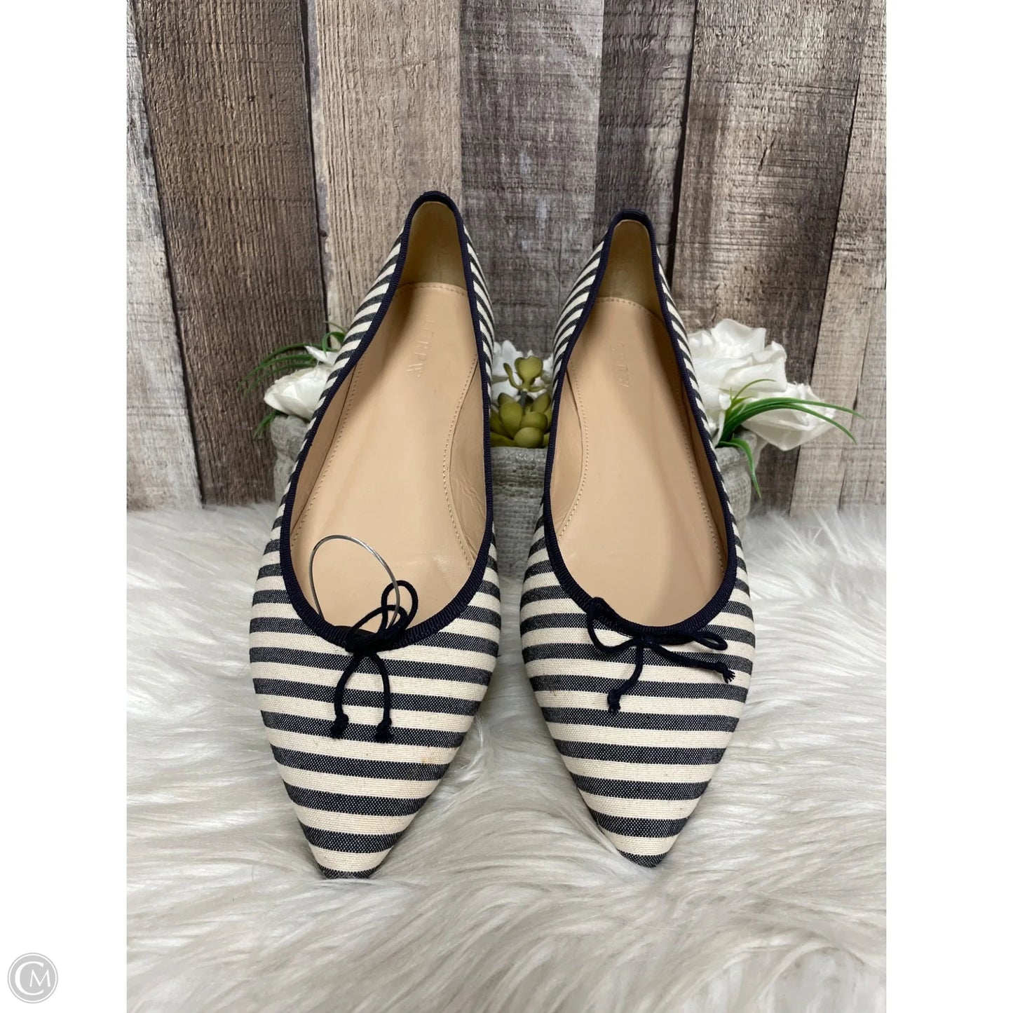Shoes Flats By J. Crew In Blue, Size: 10