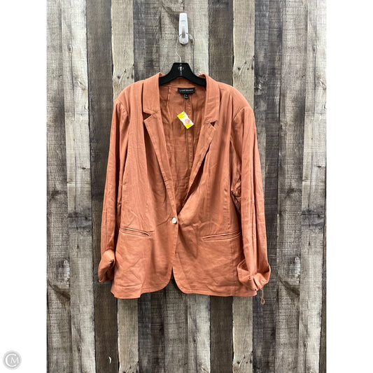 Blazer By Lane Bryant In Bronze, Size: 3x