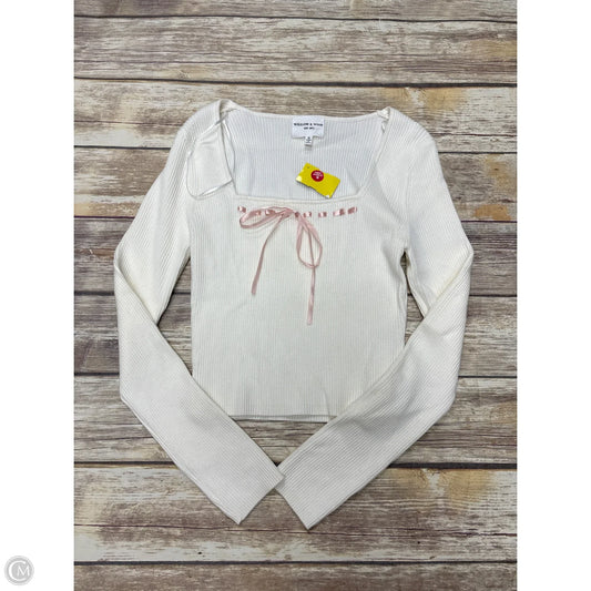 Sweater By Willow & Wind In White, Size: S