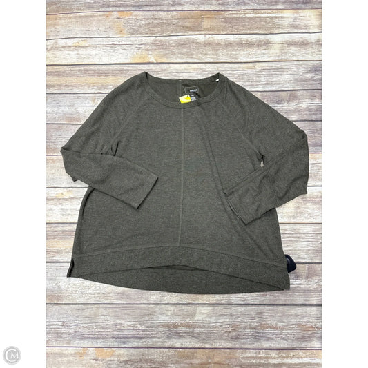 Top Long Sleeve By Sonoma In Green, Size: Xl