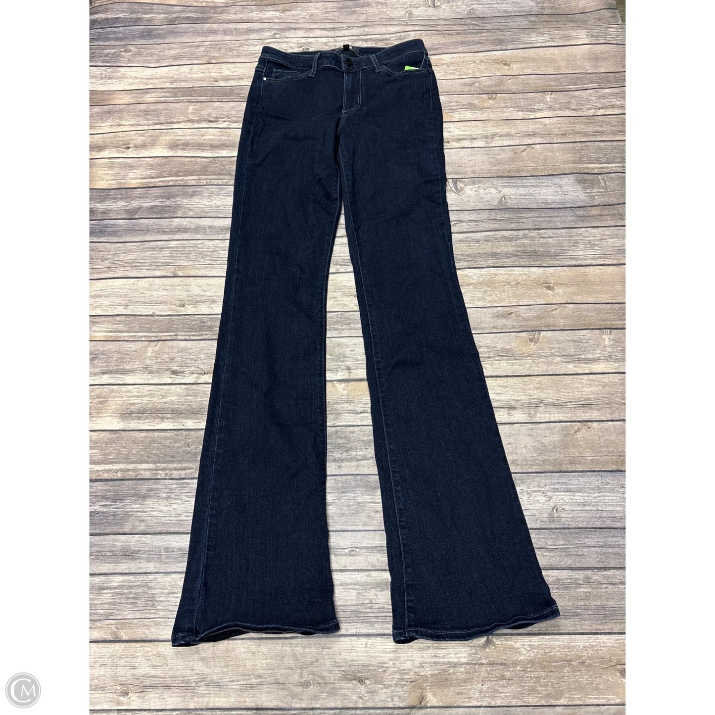 Jeans Flared By Paige In Blue, Size: 6