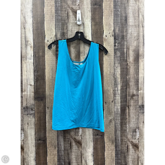 Top Sleeveless Basic By Chicos In Blue, Size: Xl