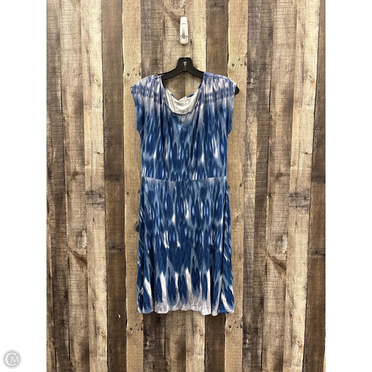 Dress Casual Midi By Athleta In Blue, Size: M