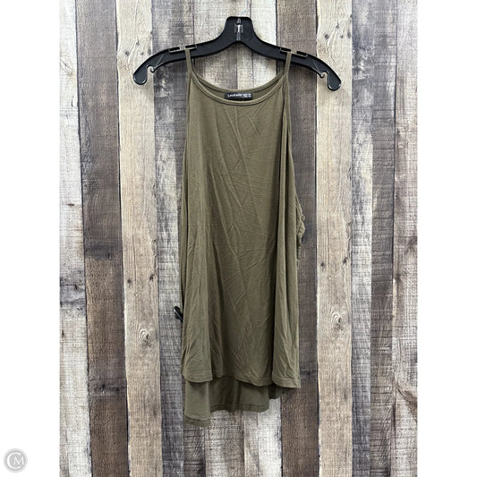 Top Sleeveless By Cme In Green, Size: Xxl